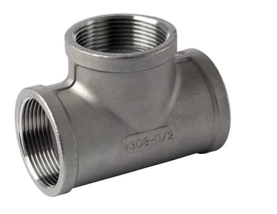 T-Piece stainless BSPP - 3/4", 3/4", 3/4"