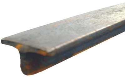 T-steel galvanized S235JR +AR equal-leg - 40mm, 40mm, 5mm, 6.1M, 3.17KG/m