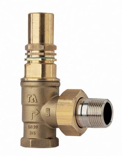 TA BPV Overflowing Valve angle - R 3/4, G 3/4, 0,1 - 0,6bar