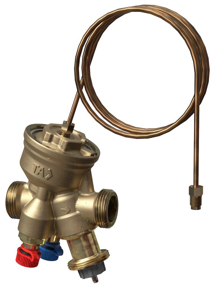 TA Compact-DP Pressure Differential Regulator - 10, Nipple/nipple, 1/2"