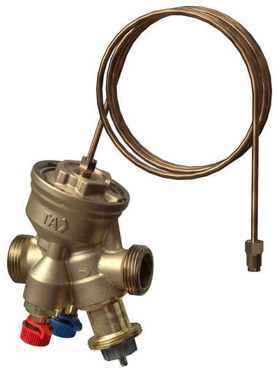 TA Compact-DP Pressure Differential Regulator - 10, Nipple/nipple, 1/2"