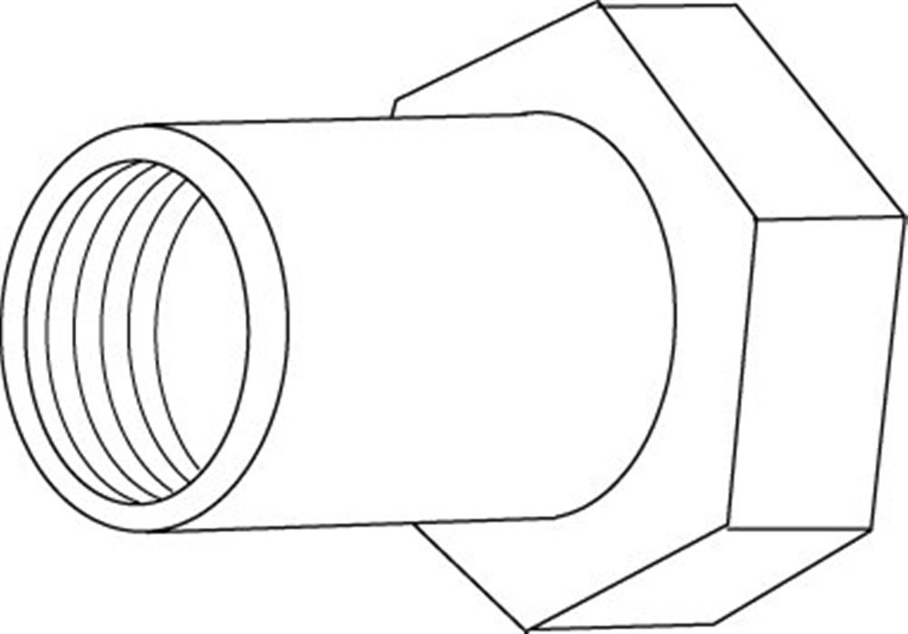 TA Connection Coupling with union nut - 15, coupling/coupling, 1X1/2"
