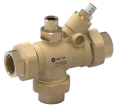 TA MATIC Mixing Valve 30 l/min - coupling/coupling, 1 1/2", 12M³/h, 35°C, 65°C, 40