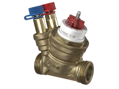 TA Nano Plus String regulating valve - 15, coupling/nipple, 1/2"