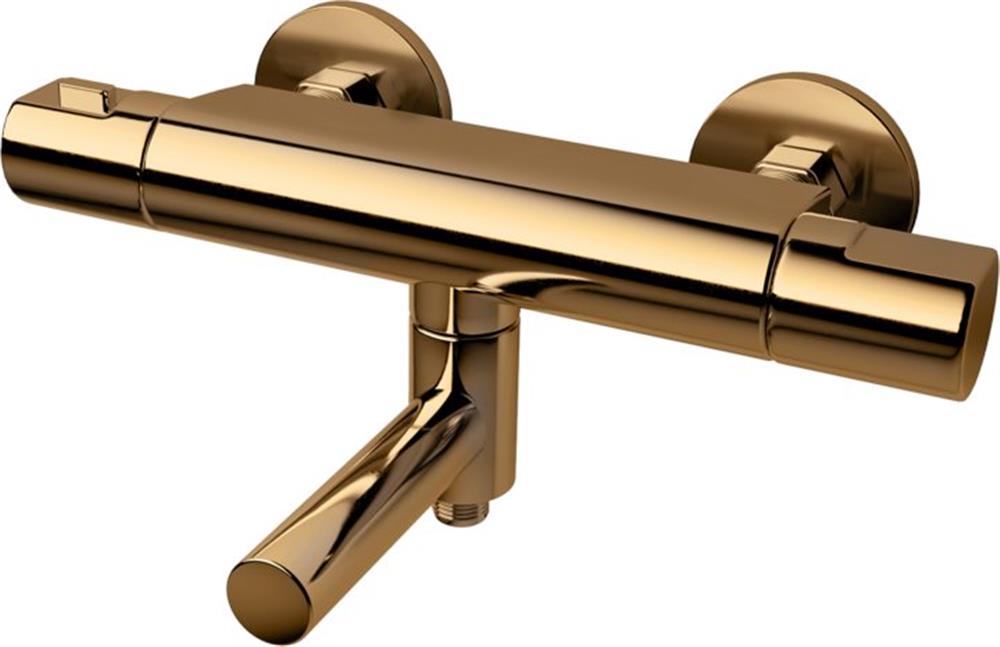 Tapwell ARM022 Bath and shower thermostat - brass, 2 handles, Included, No