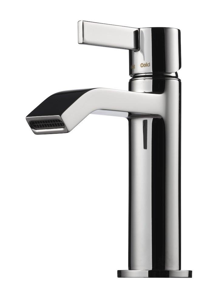 Tapwell ARM071 Washbasin faucet - 1 handles, 104mm, Chrome-plated, Polished, Low, without pop-up waste, No