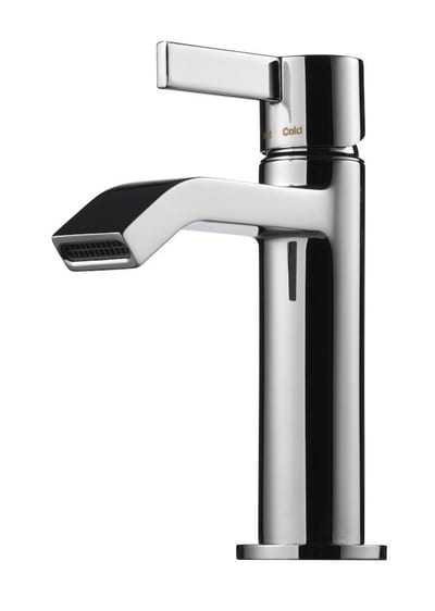 Tapwell ARM071 Washbasin faucet - 1 handles, 104mm, Chrome-plated, Polished, Low, without pop-up waste, No