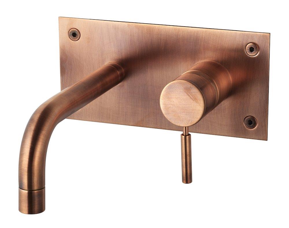 Tapwell BOX006 Washbasin faucet - 1 handles, 175mm, Fast, copper
