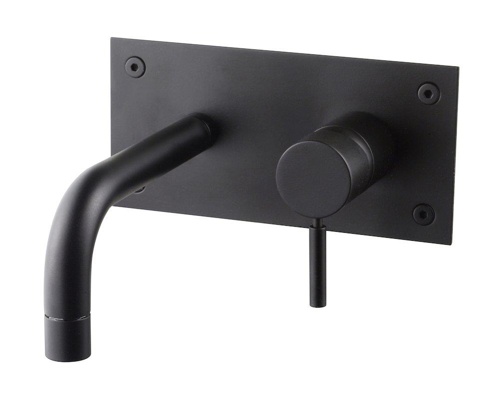 Tapwell BOX006 Single-Handle Washbasin Faucet 175mm Matte Black