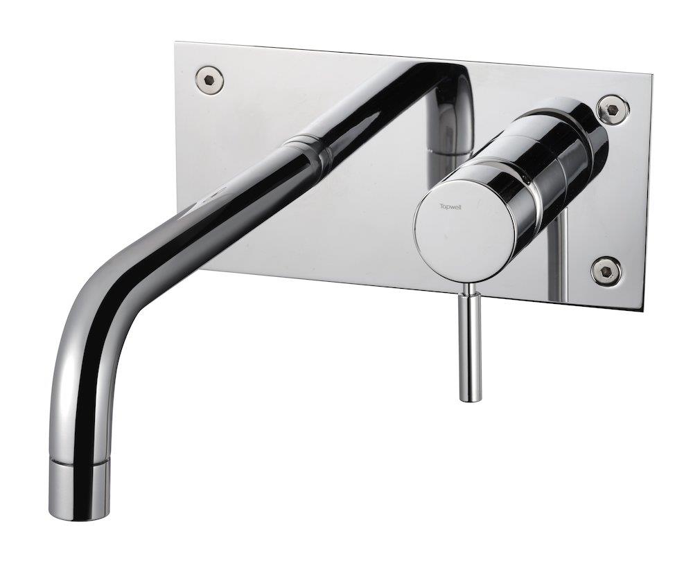 Tapwell BOX008 Washbasin faucet - 1 handles, 234mm, Fast, Chrome-plated