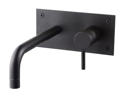Tapwell BOX008 Concealed Washbasin Faucet Matte Black - 234 mm Fixed Spout