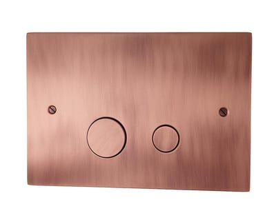 Tapwell DUO112 Operating Plate - Front, copper, copper, Mechanical