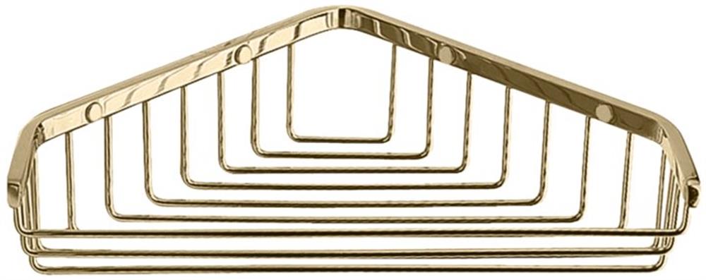 Tapwell TA156 Soap Corner Shelf - 209.3mm, 187mm, brass