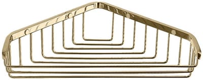 Tapwell TA156 Soap Corner Shelf - 209.3mm, 187mm, brass
