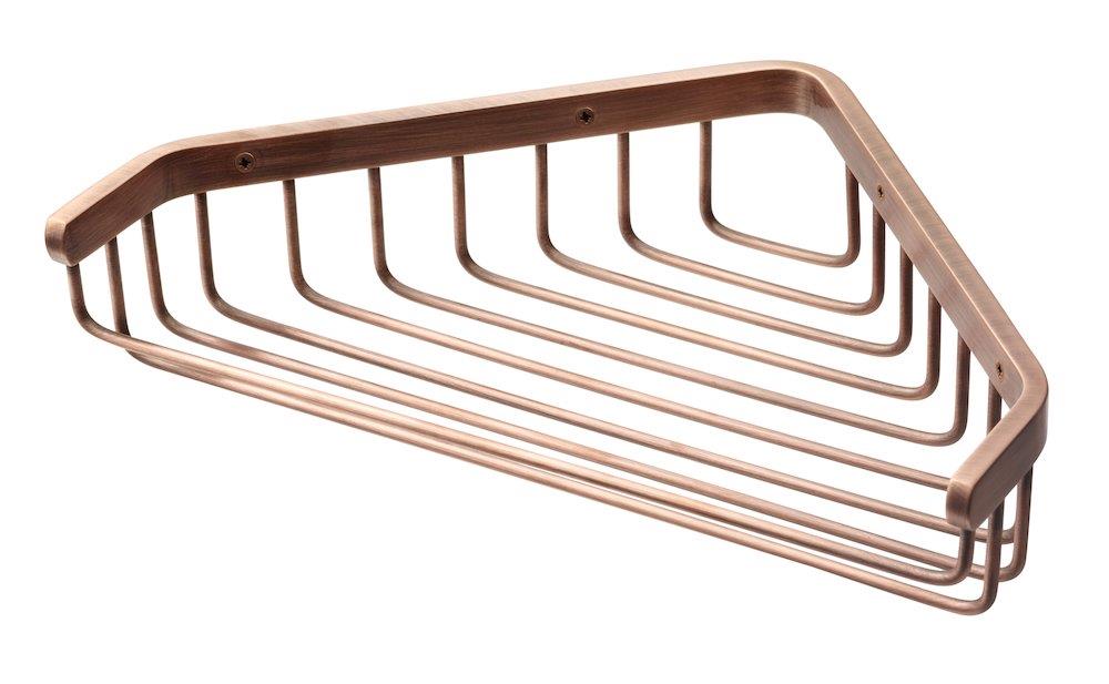 Tapwell TA156 Soap Corner Shelf - 209.3mm, 187mm, copper