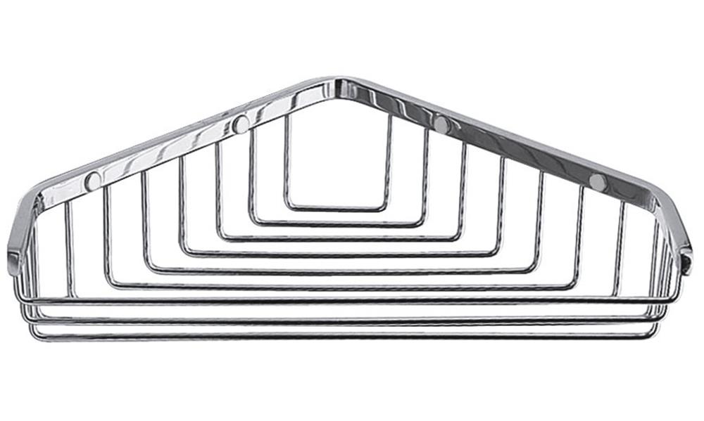 Tapwell TA156 Soap Corner Shelf - 209.3mm, 187mm, Chrome-plated