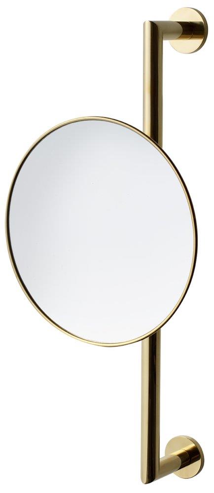 Tapwell TA816 Cosmetic mirror - 476mm, 167mm, brass, 208mm, Round, No