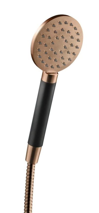 Tapwell ZDOC095 hand shower - copper, polished, without hose/shower holder, no