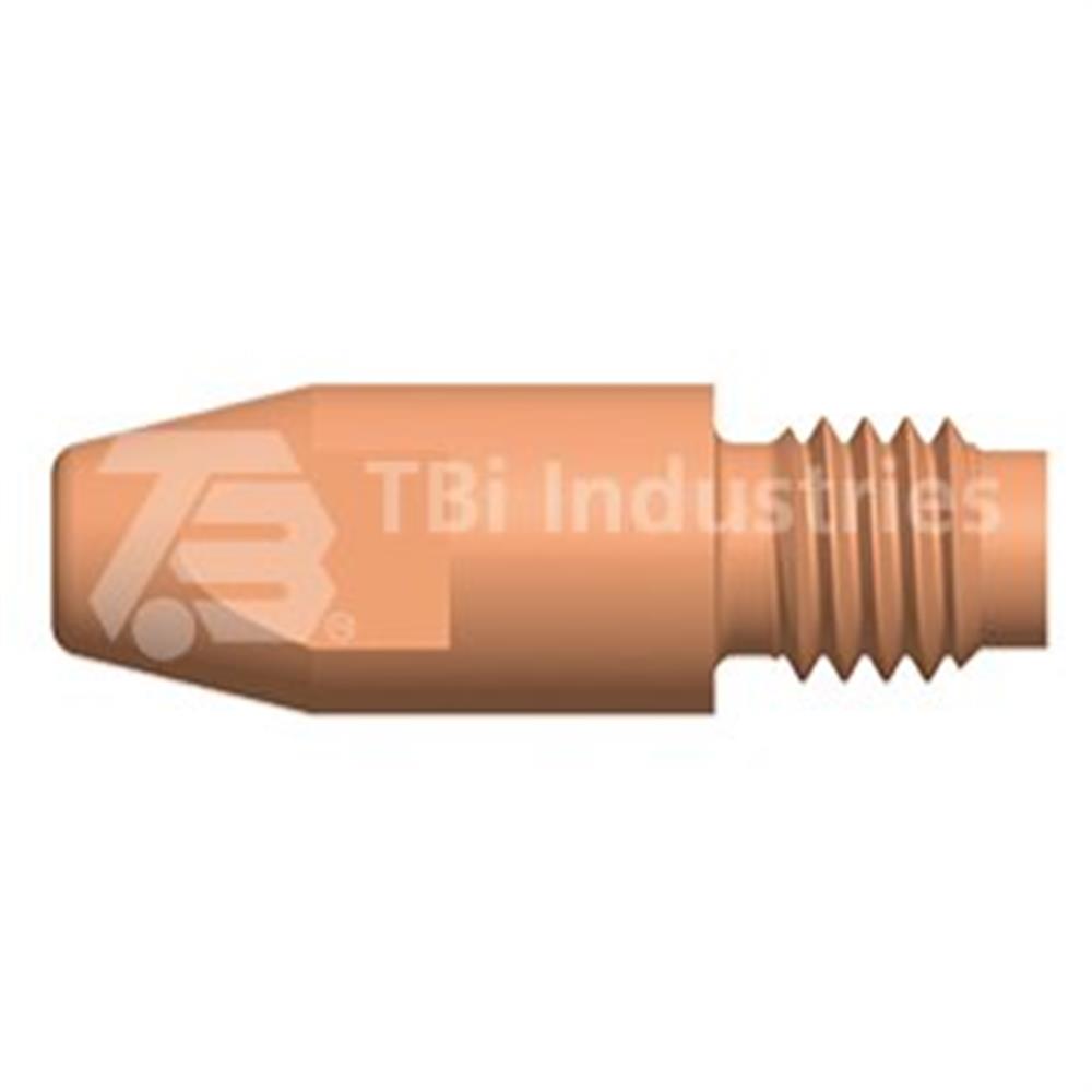 TBi CuCrZr Contact tip - 1,2mm, M8 x 30mm, MXL341/511W/411W, TBI260/360/411/511, 10mm