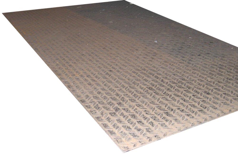 Tear plate black S235JR/S240 - 2000mm, 1000mm, 3mm
