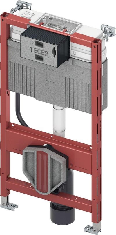 TECE Concealed Cistern 9300322 - Low-Height, Front Actuation