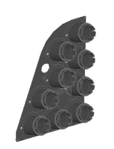 Techmaflex Shelf unit - 4-70mm