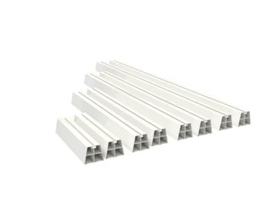 Tecnosystemi Mounting Console - 400mm, 70mm, 60mm, 130kg, white