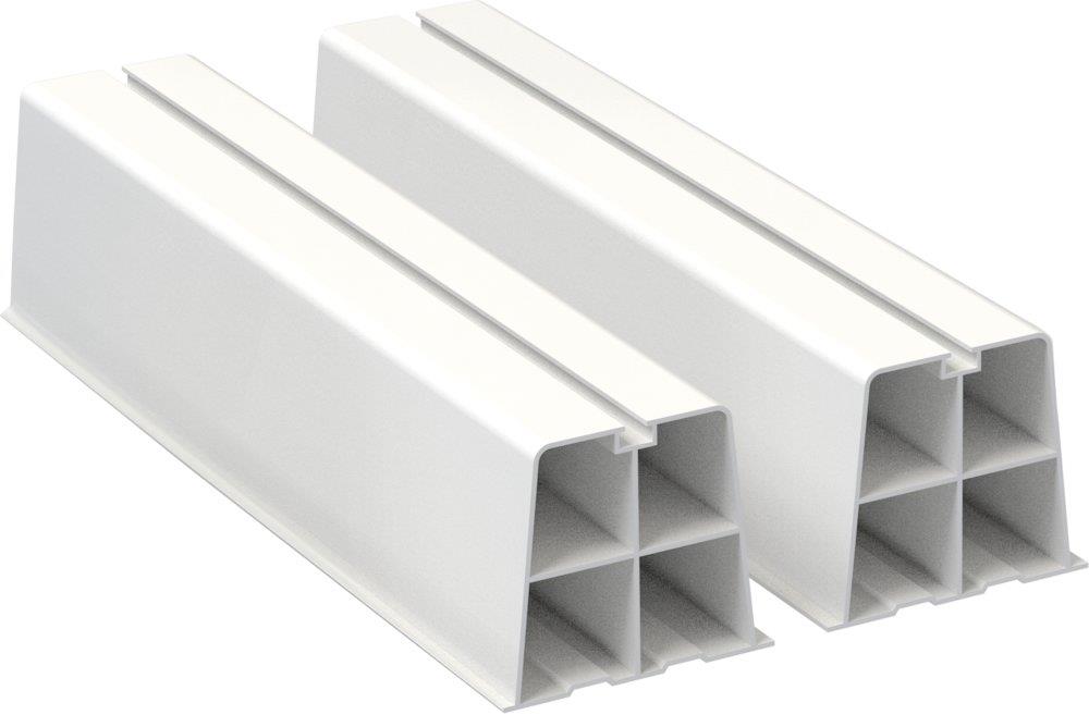 Tecnosystemi Mounting Console - 450mm, 115mm, 100mm, 180kg, white