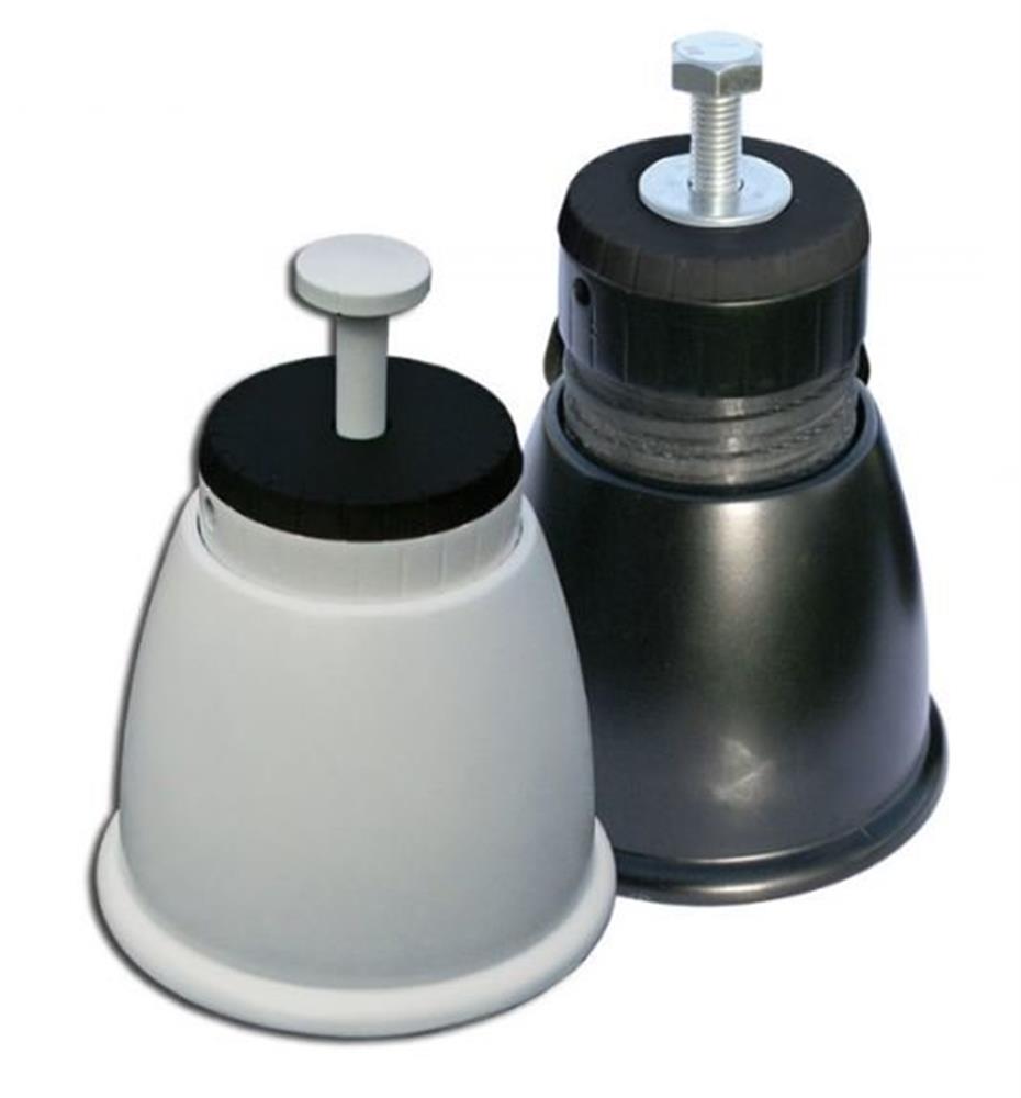 Tecnosystemi Mounting Feet adjustable - 140mm, 1000kg, black