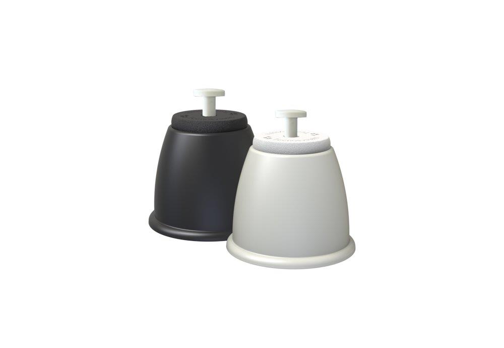 Tecnosystemi Mounting Foot - 105mm, 105mm, 90mm, 1000kg, black