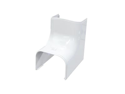 Tecnosystemi Optima CAI Duct Elbow internal - 135mm, plastic, white