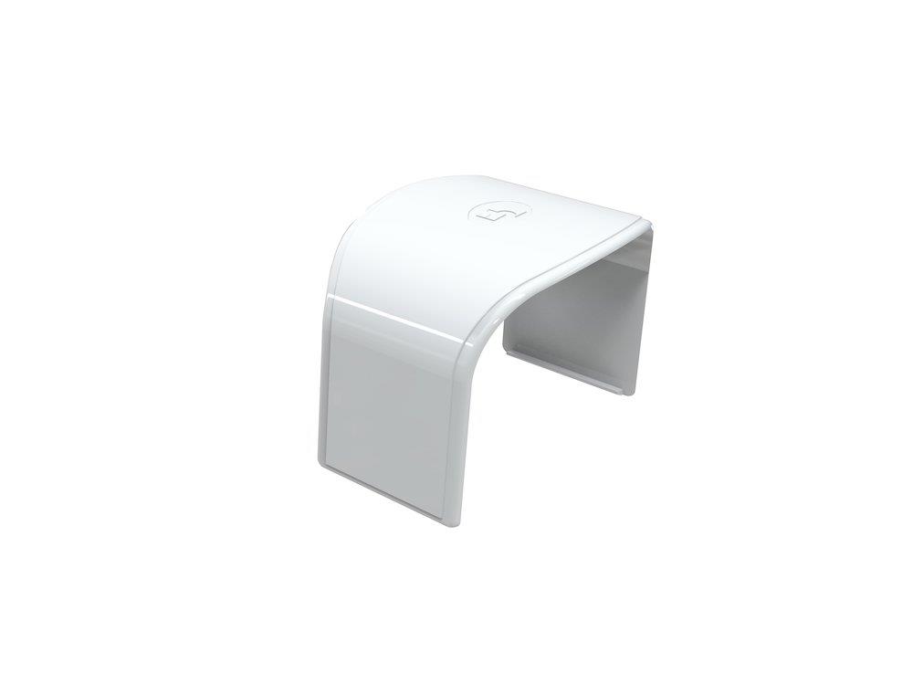 Tecnosystemi Optima MG Duct Sleeve - 102mm, plastic, white