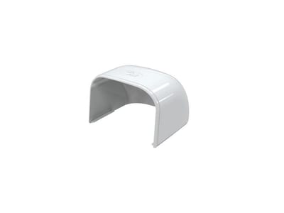 Tecnosystemi Optima TC Duct End Piece - 102mm, plastic, white