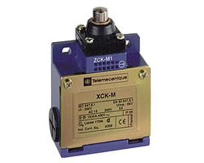 Telemecanique XCKM Limit Switch - XC Standard XCKM, 2P, Plunger head, 1NO - 1NC