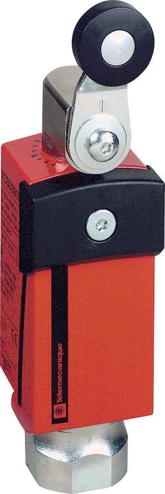Telemecanique Sensors XCSD safety end stop — 3P, 1NC+1NC+1NO, rotating head