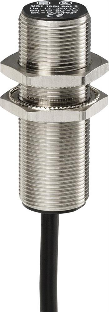 Telemecanique Sensors XS1 Sensor - Inductive Sensor XS1, M18, PNP NO, 2M, 8mm, cable