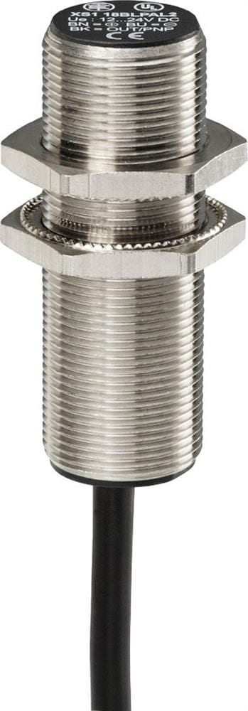 Telemecanique Sensors XS1 Sensor - Inductive Sensor XS1, M18, PNP NO, 2M, 8mm, cable