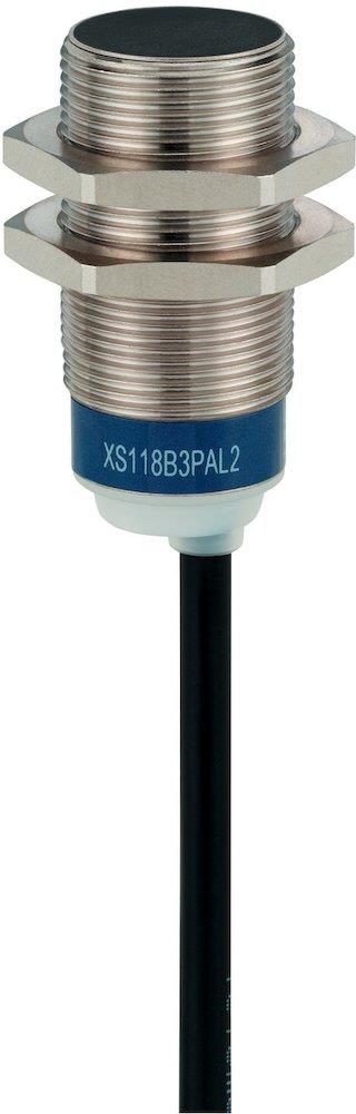 Telemecanique Sensors XS5 Sensor - Inductive Sensor XS5, M18, PNP NO, 2M, 5mm, cable