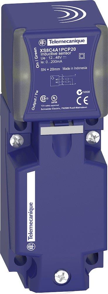 Telemecanique Sensors XS8 Sensor - Inductive Sensor XS8, 40X40X117MM, AC/DC NO/NC, 40mm, M20