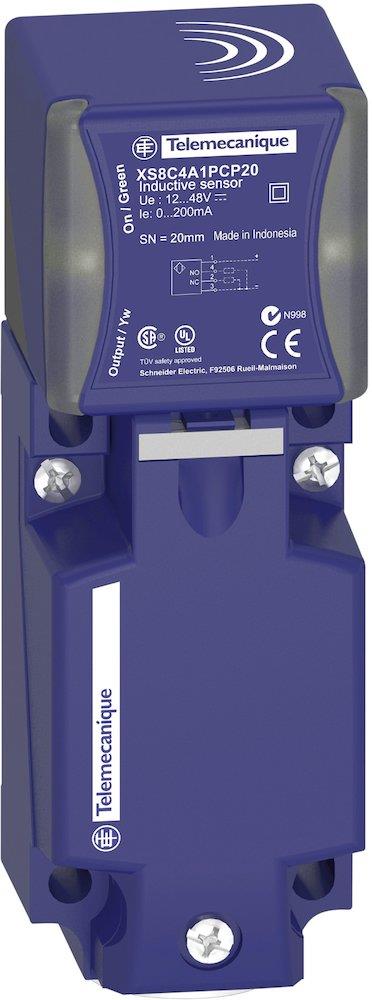 Telemecanique Sensors XS8 Sensor - Inductive Sensor XS8, 40X40X117MM, PNP NO-NC, 40mm, M20