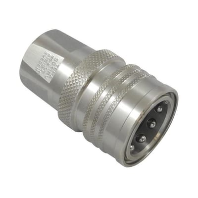 Tema 5000 Quick Coupling std acid-resistant BSPP coupling - 1/2", 13, 300bar