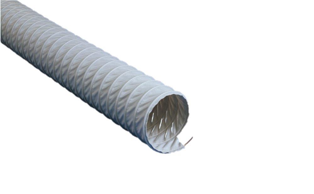 Thermaflex-l Ventilation Hose PVC grey - 63mm, 80°C, 0.8bar, 0.16bar