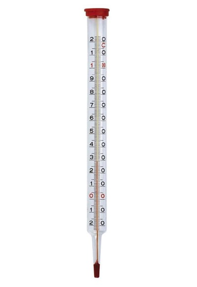 Thermometer short - 10/+120°C, 200mm