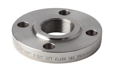 Threaded flange stainless BSP - 1/2", 15, 40bar, 21,3mm