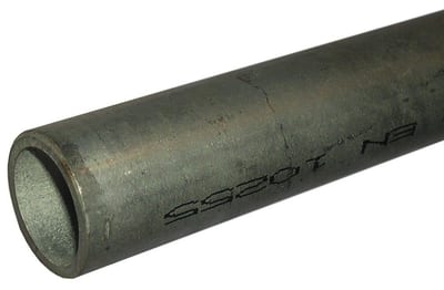 Threaded Pipe galv. welded medium weight galvanized S195 - 3/8, 3/8", 17.5mm, 2.35mm, 6M