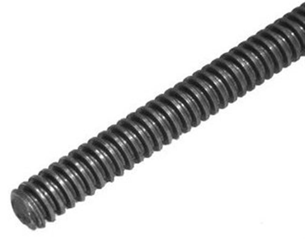 Threaded Rod Trapezoidal 5.8 black - TR12, 3mm, 2000mm, 1PCS