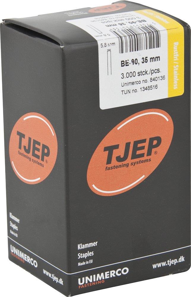 Tjep BE-90 Clamp - 35mm, 5.7mm, 3000PCS