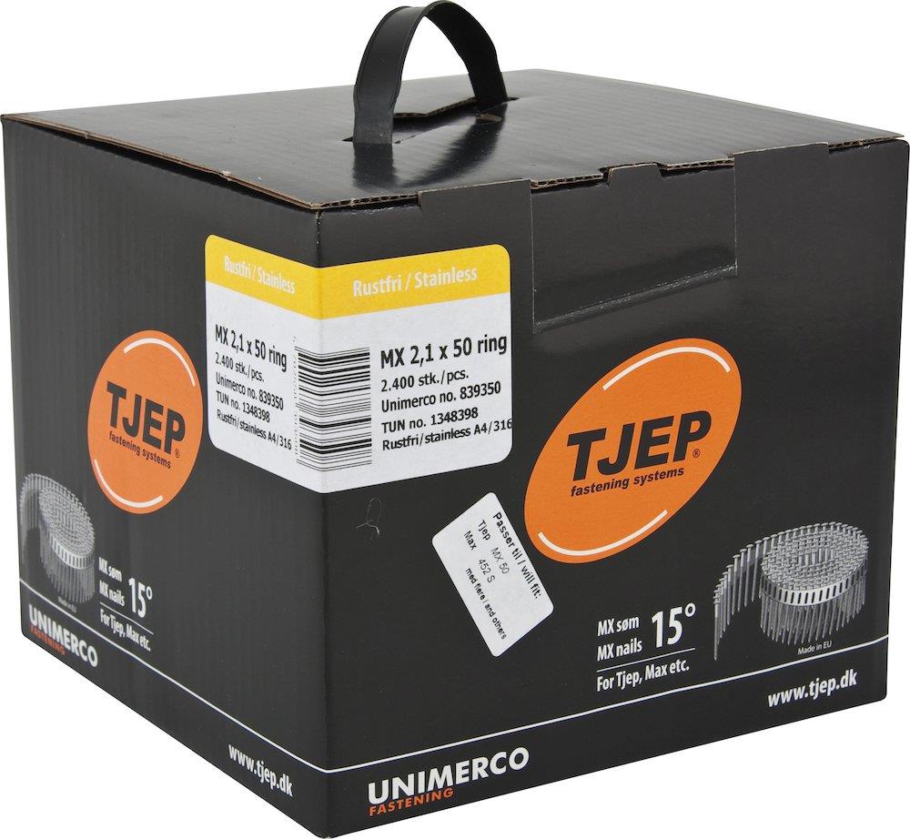 Tjep MX Ring Nail - stainless A4