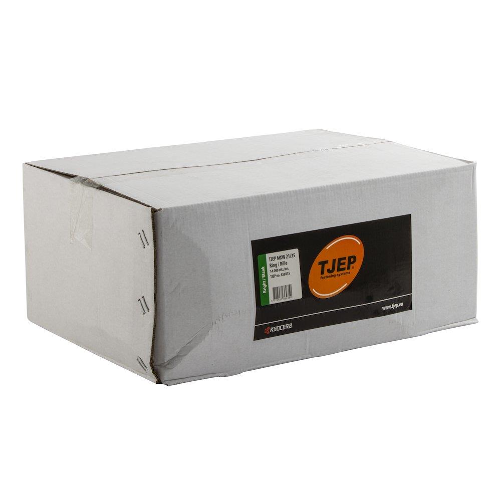 Tjep MXW 21/35 Ring Nail - 14000PCS, Bright, 21/35mm
