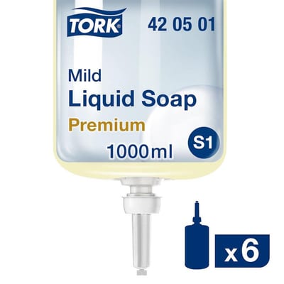 Tork 420501 Soap Premium Mild S1 - 1L